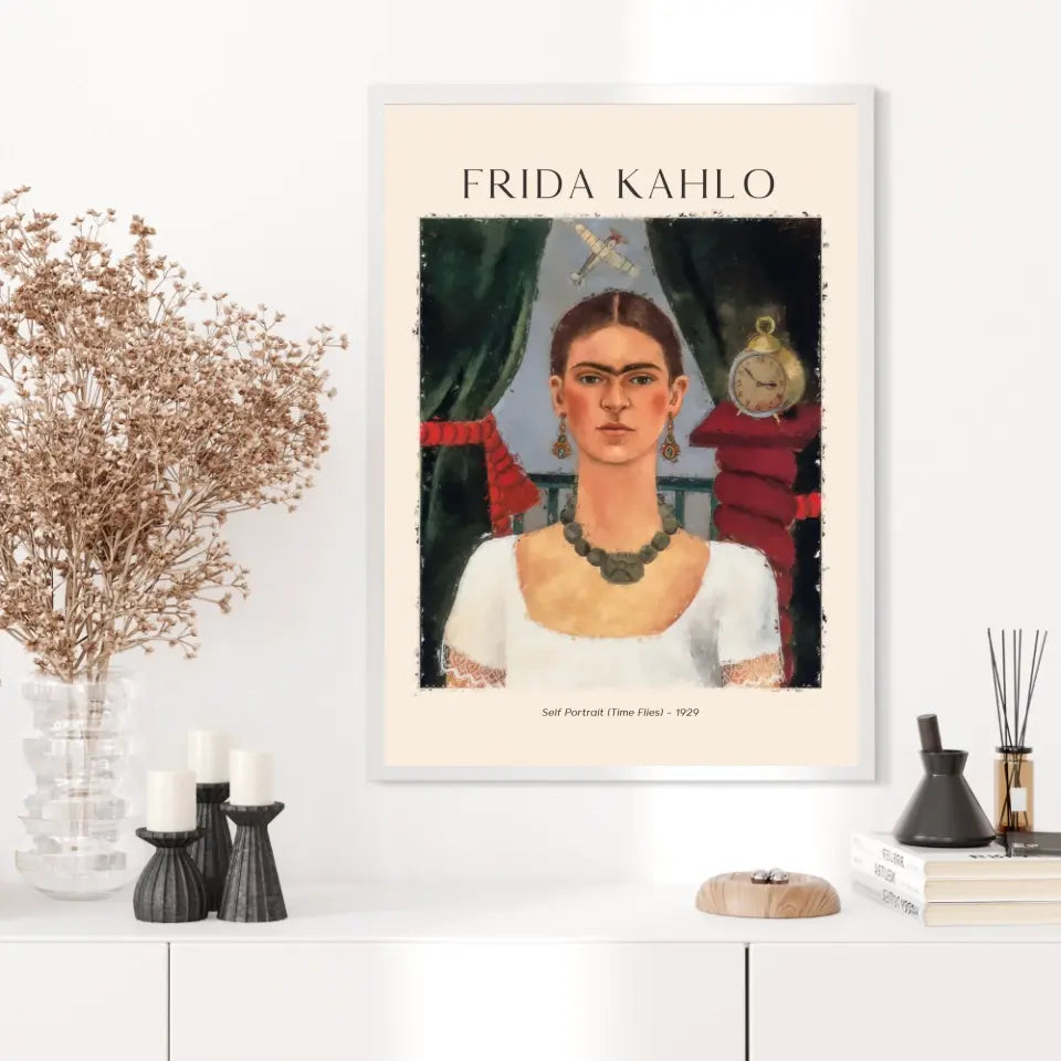 FRIDA KAHLO Self Portrait Time Files 1929