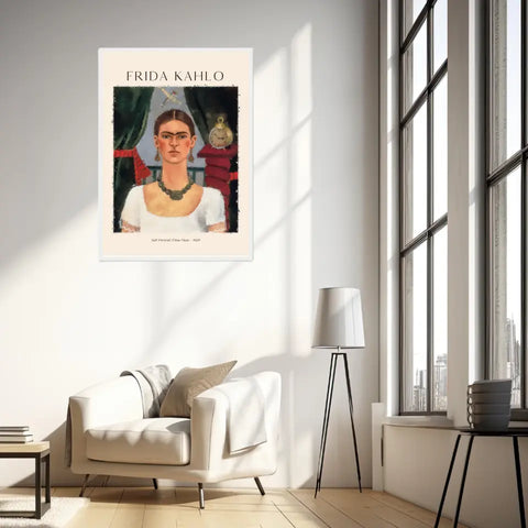 Affiche Frida Kahlo – Self Portrait Time Files 1929