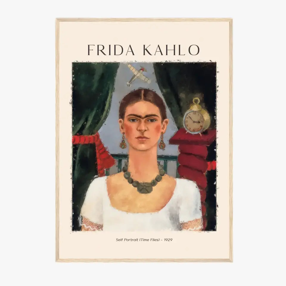 FRIDA KAHLO Self Portrait Time Files 1929
