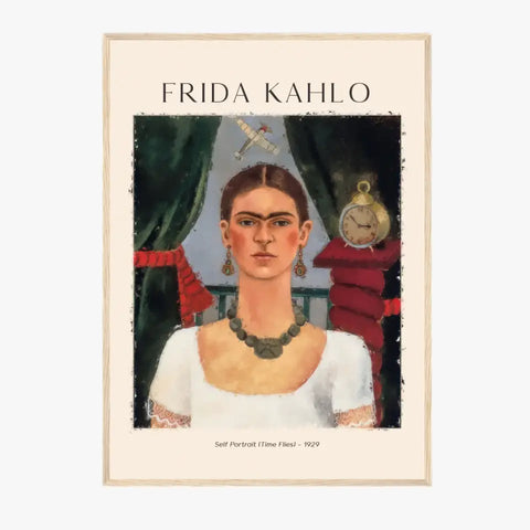 FRIDA KAHLO Self Portrait Time Files 1929