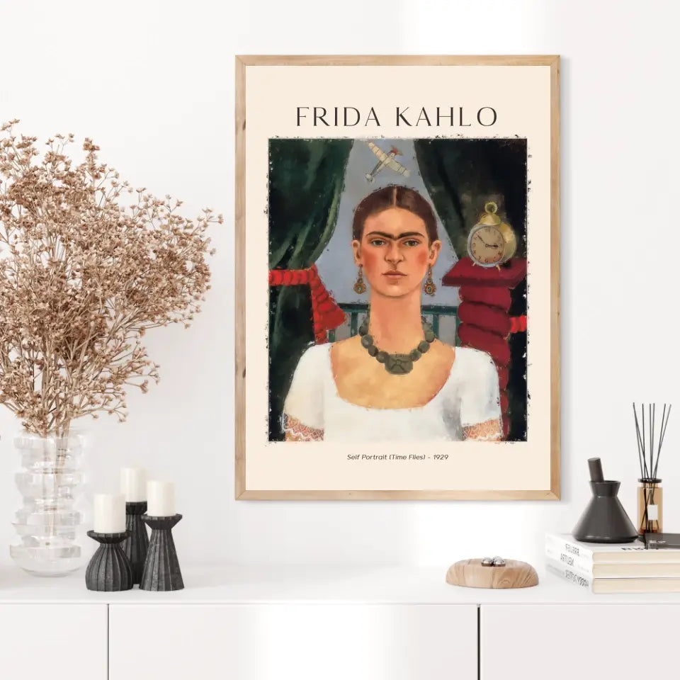 FRIDA KAHLO Self Portrait Time Files 1929