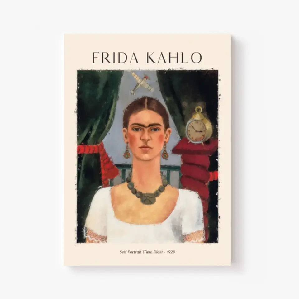 FRIDA KAHLO Self Portrait Time Files 1929