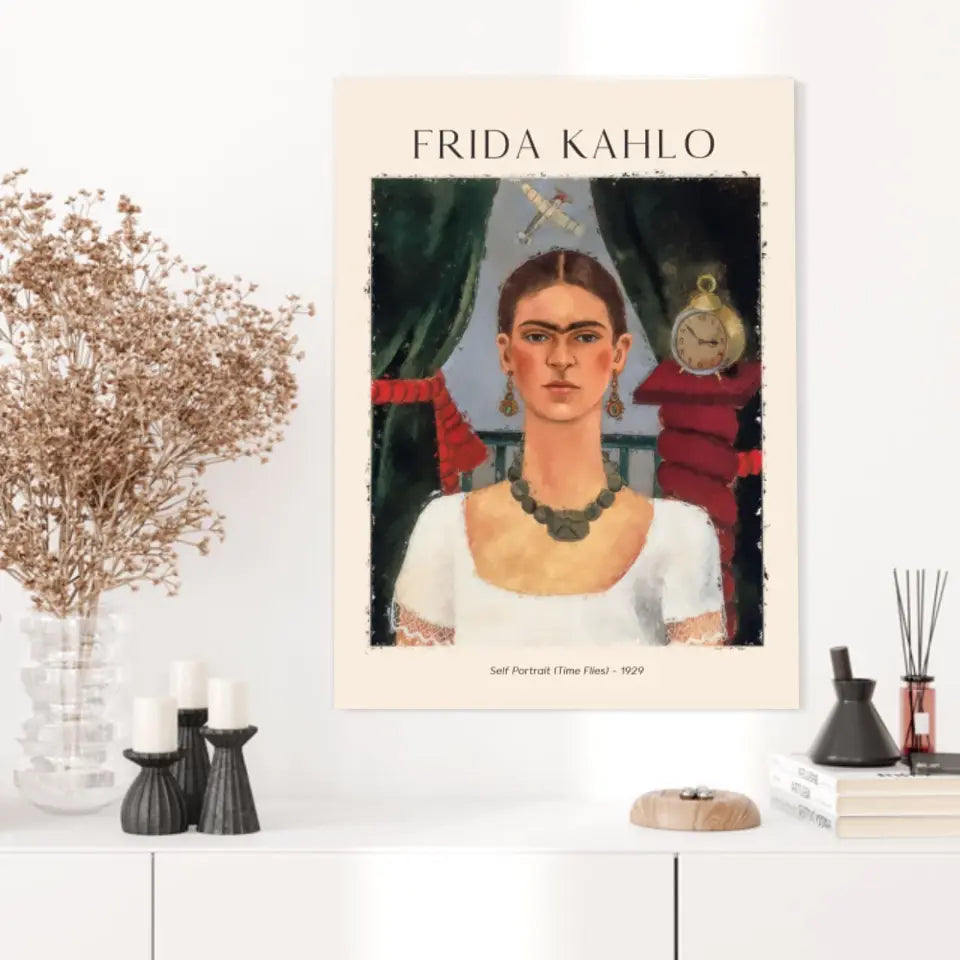 FRIDA KAHLO Self Portrait Time Files 1929