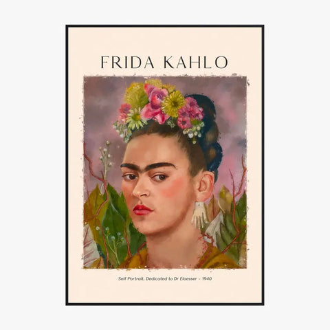 FRIDA KAHLO Self Portrait Dedicated To Dr Eloesser 1940