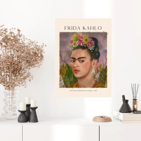 FRIDA KAHLO Self Portrait Dedicated To Dr Eloesser 1940