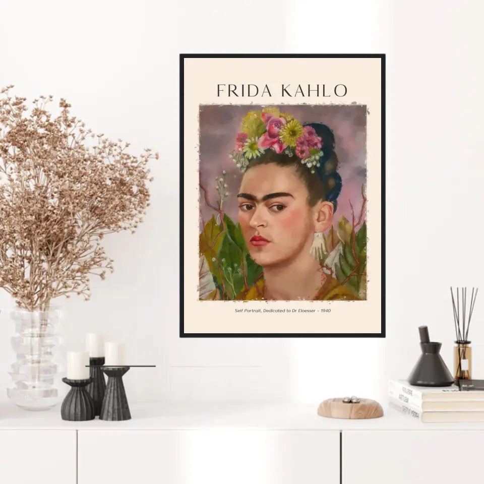 FRIDA KAHLO Self Portrait Dedicated To Dr Eloesser 1940