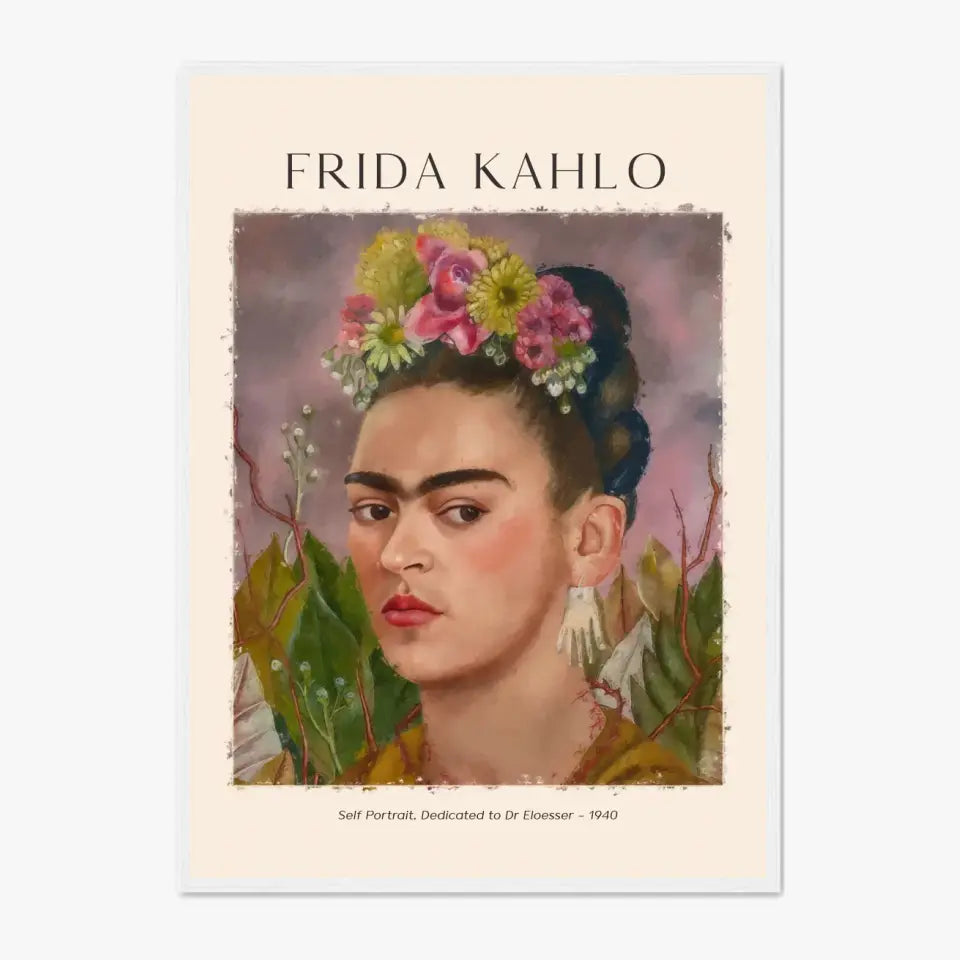 FRIDA KAHLO Self Portrait Dedicated To Dr Eloesser 1940