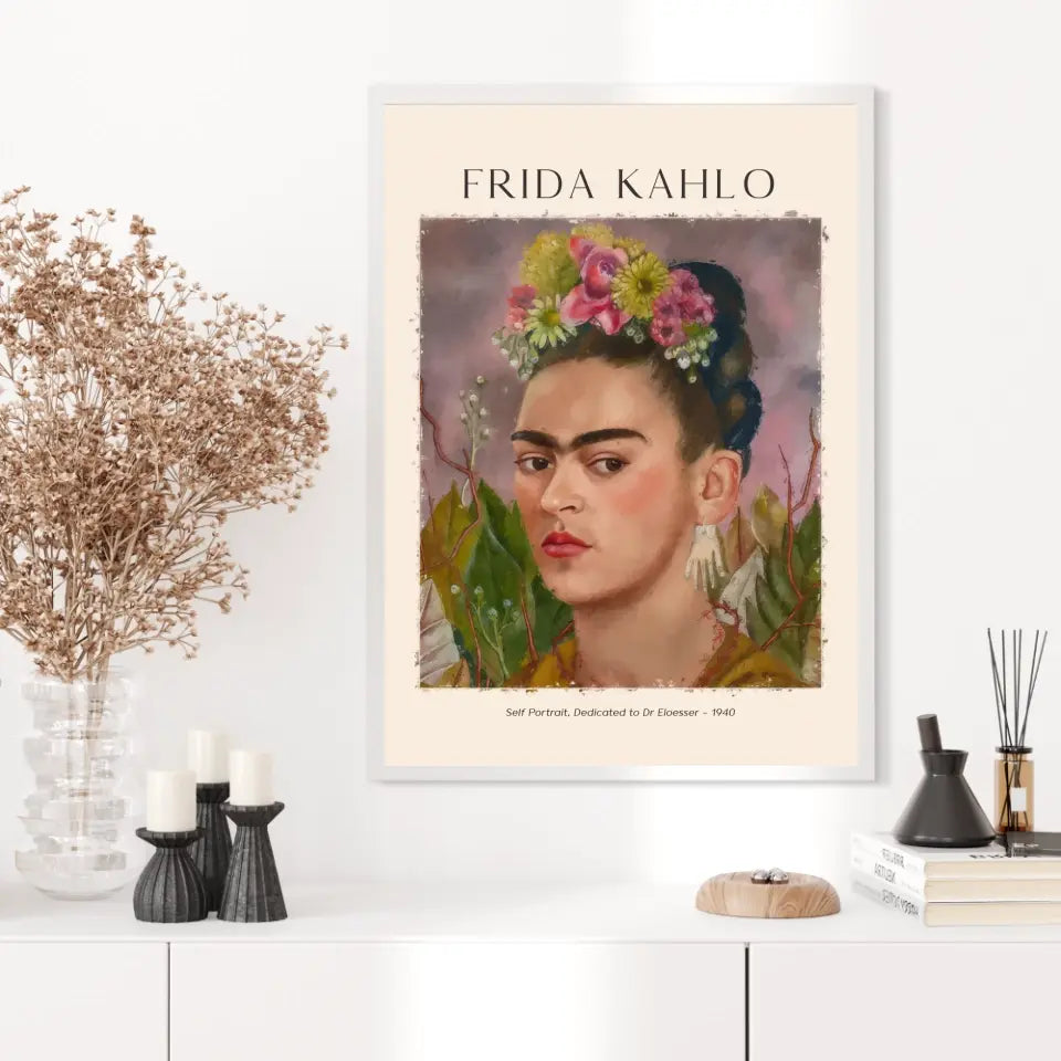 FRIDA KAHLO Self Portrait Dedicated To Dr Eloesser 1940