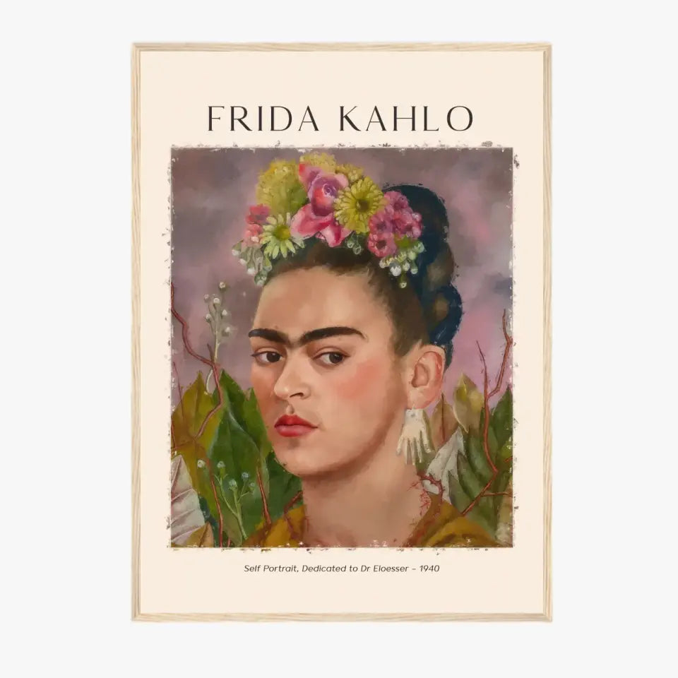 FRIDA KAHLO Self Portrait Dedicated To Dr Eloesser 1940