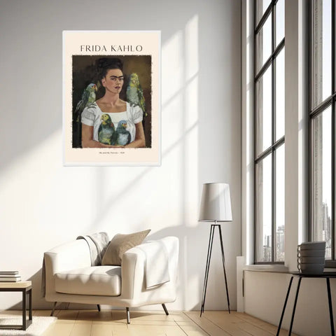 FRIDA KAHLO Me And My Parrots 1941