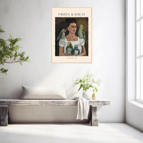 FRIDA KAHLO Me And My Parrots 1941