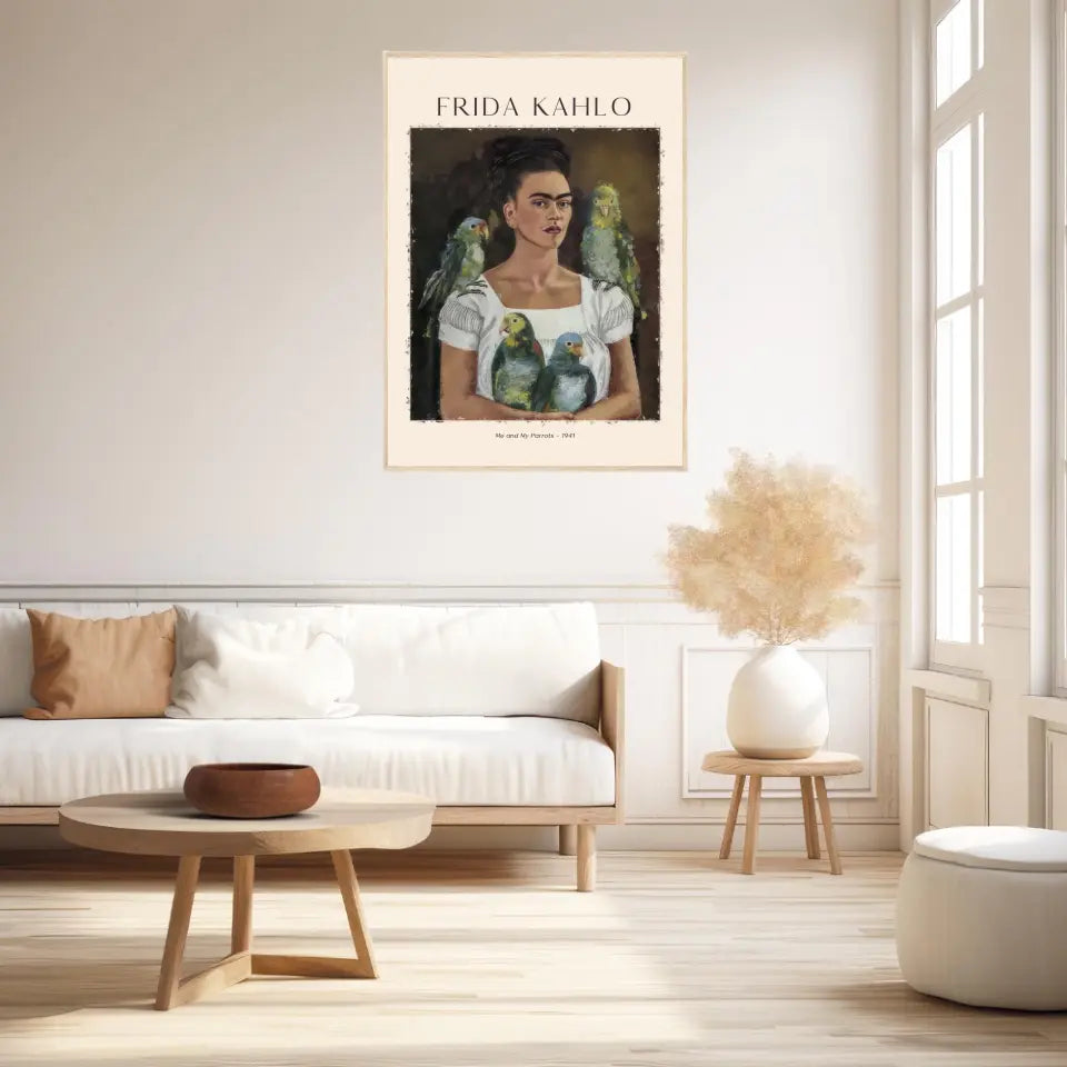 FRIDA KAHLO Me And My Parrots 1941