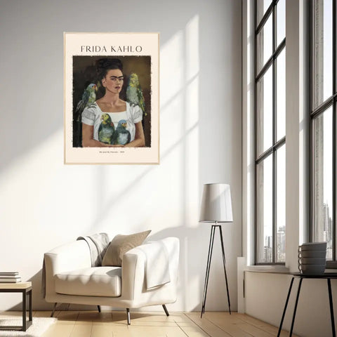 FRIDA KAHLO Me And My Parrots 1941