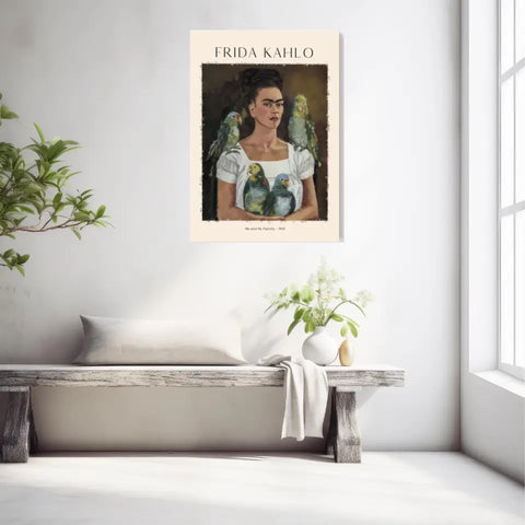 FRIDA KAHLO Me And My Parrots 1941