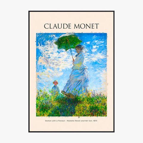 Claude Monet Woman With A Parasol