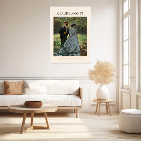 Claude Monet Bazille And Camille