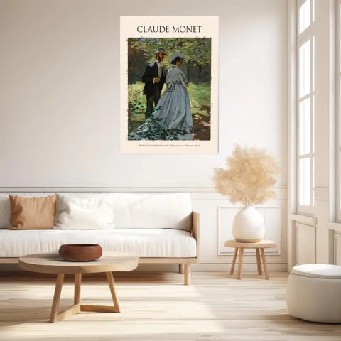 Claude Monet Bazille And Camille