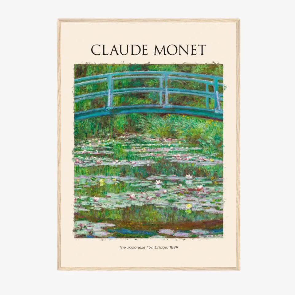 Claude Monet The Japanese Footbridge