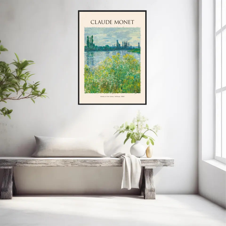 Claude Monet Bank Of The Seine Vétheuil