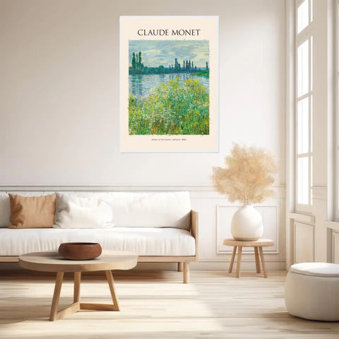 Claude Monet Bank Of The Seine Vétheuil
