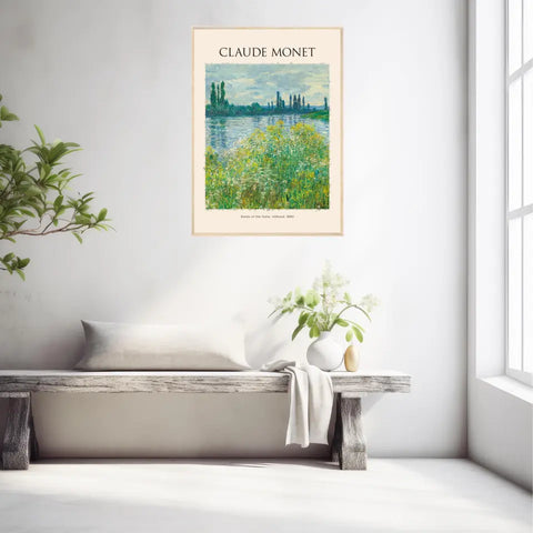 Claude Monet Bank Of The Seine Vétheuil