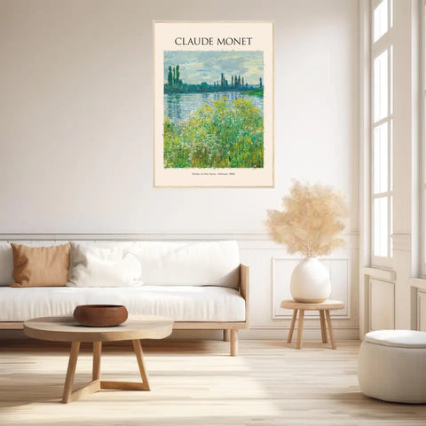 Claude Monet Bank Of The Seine Vétheuil