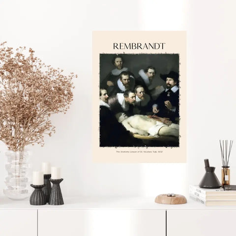 Rembrandt The Anatomy Lesson Of Dr Nicolaes Tulp