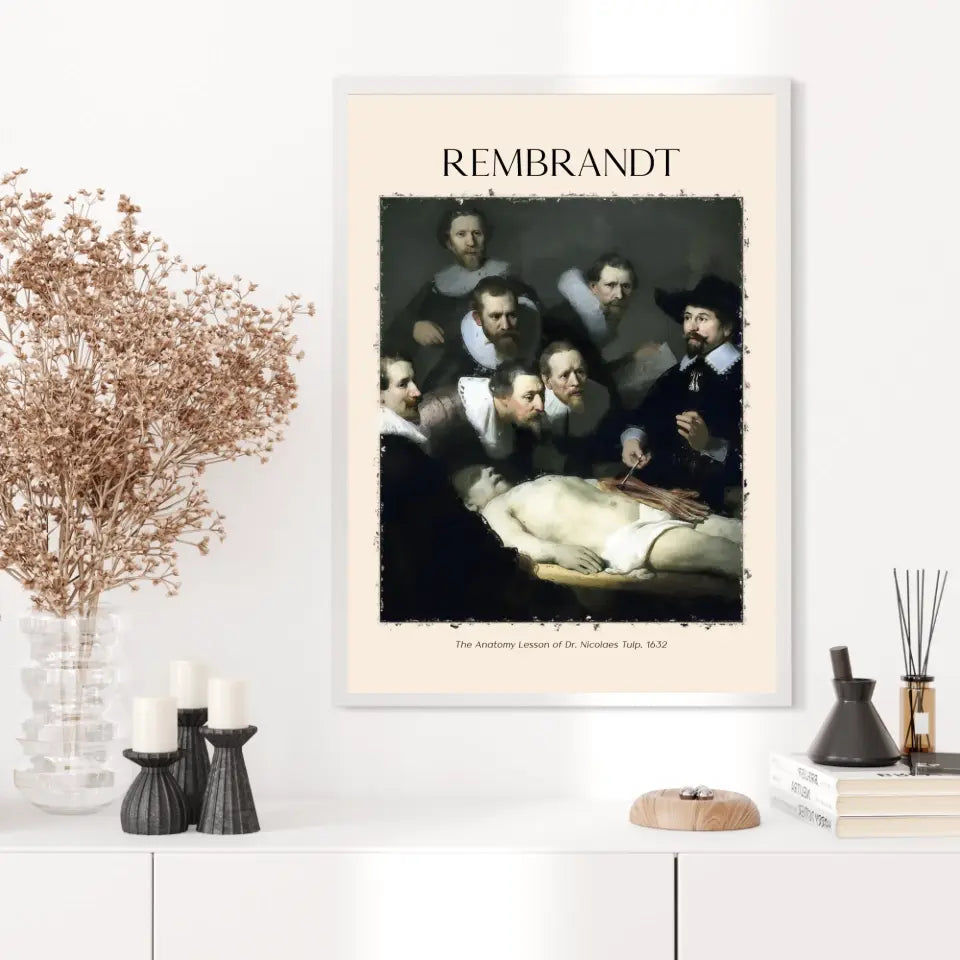 Rembrandt The Anatomy Lesson Of Dr Nicolaes Tulp