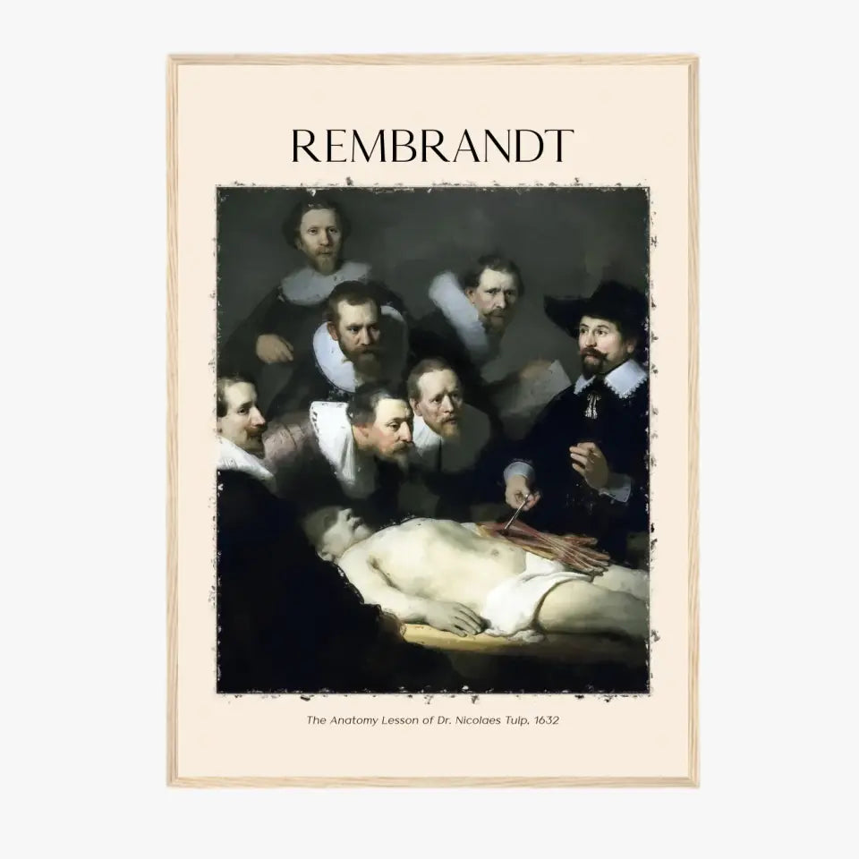 Rembrandt The Anatomy Lesson Of Dr Nicolaes Tulp