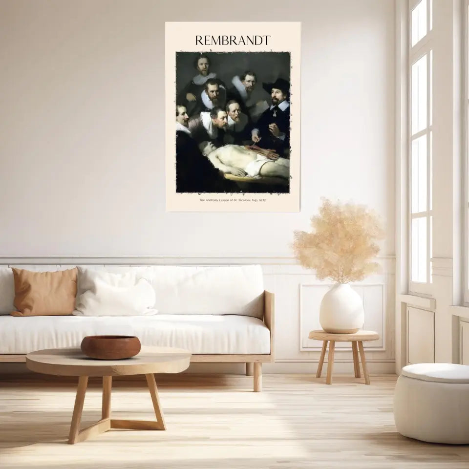 Rembrandt The Anatomy Lesson Of Dr Nicolaes Tulp