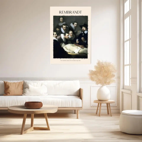 Rembrandt The Anatomy Lesson Of Dr Nicolaes Tulp