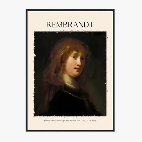 Rembrandt Saskia Van Uylenburgh