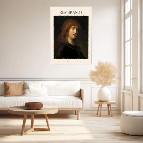 Rembrandt Saskia Van Uylenburgh