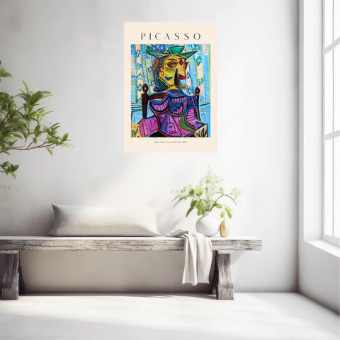 Picasso Dora Maar In An Armchair