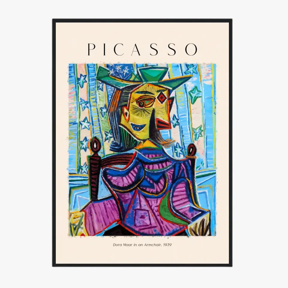 Picasso Dora Maar In An Armchair