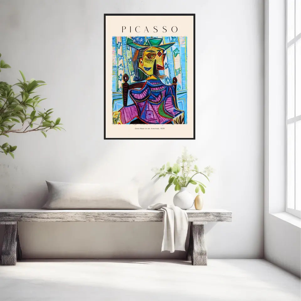 Picasso Dora Maar In An Armchair