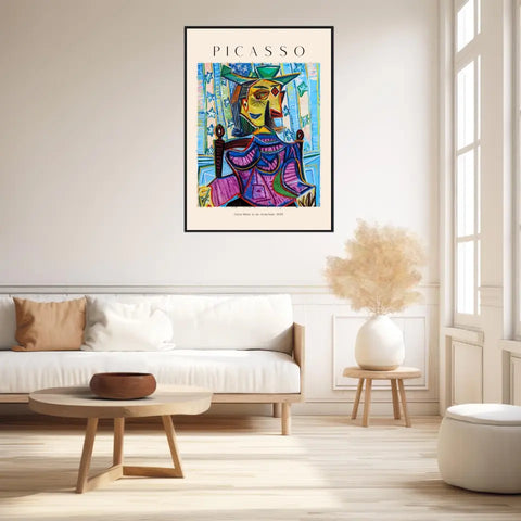 Picasso Dora Maar In An Armchair