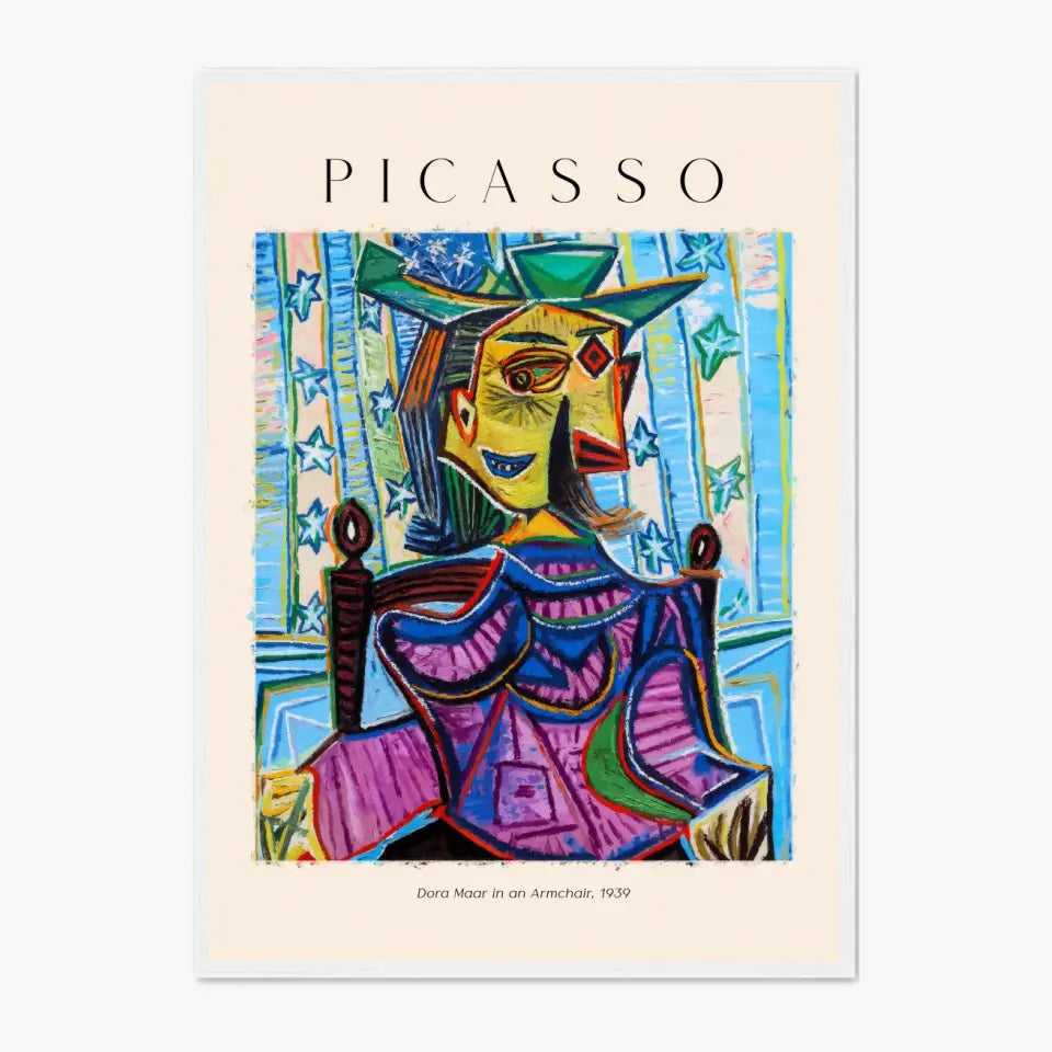 Picasso Dora Maar In An Armchair