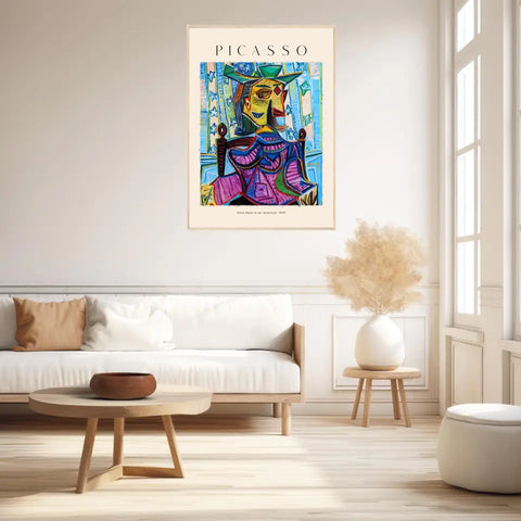 Picasso Dora Maar In An Armchair