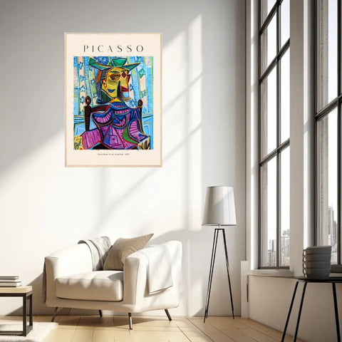 Picasso Dora Maar In An Armchair