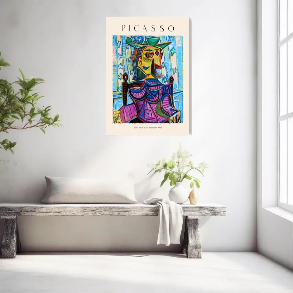 Picasso Dora Maar In An Armchair