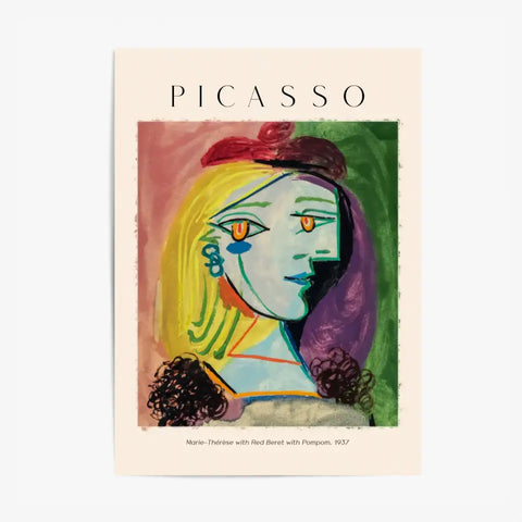 Picasso Marie Thérèse With A Red Beret