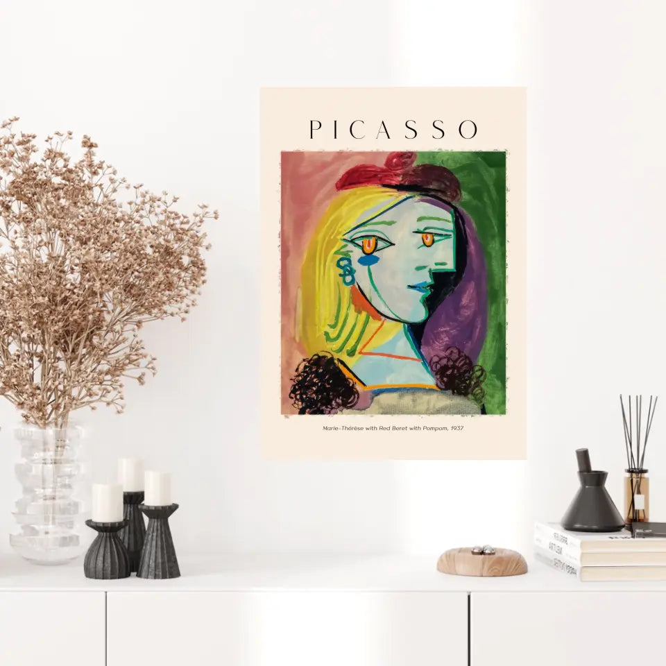 Picasso Marie Thérèse With A Red Beret
