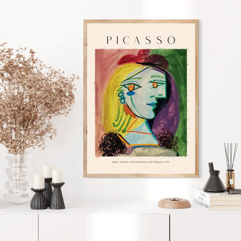 Picasso Marie Thérèse With A Red Beret