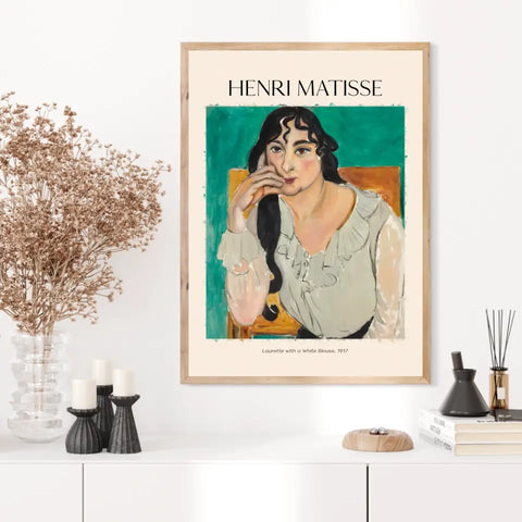 Henri Matisse Laurette With A White Blouse