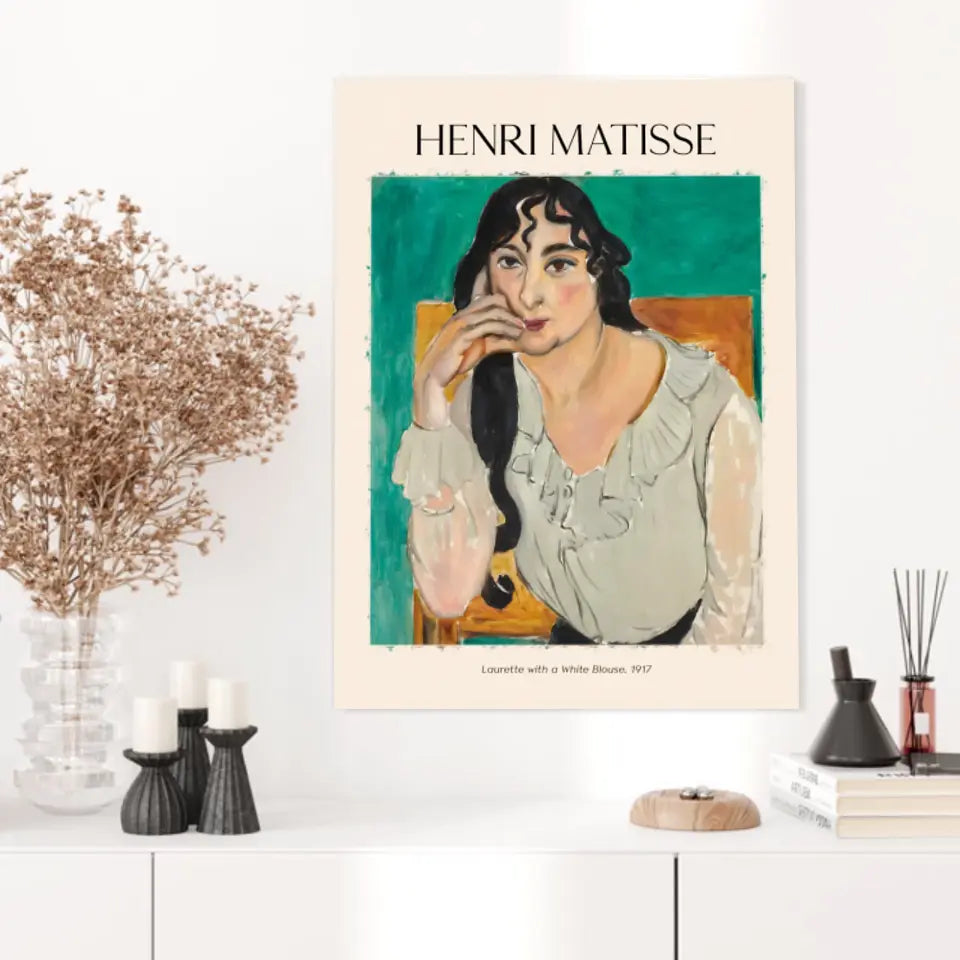Henri Matisse Laurette With A White Blouse