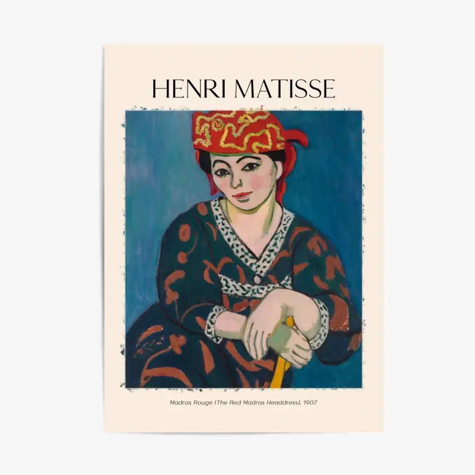 Henri Matisse Madras Rouge