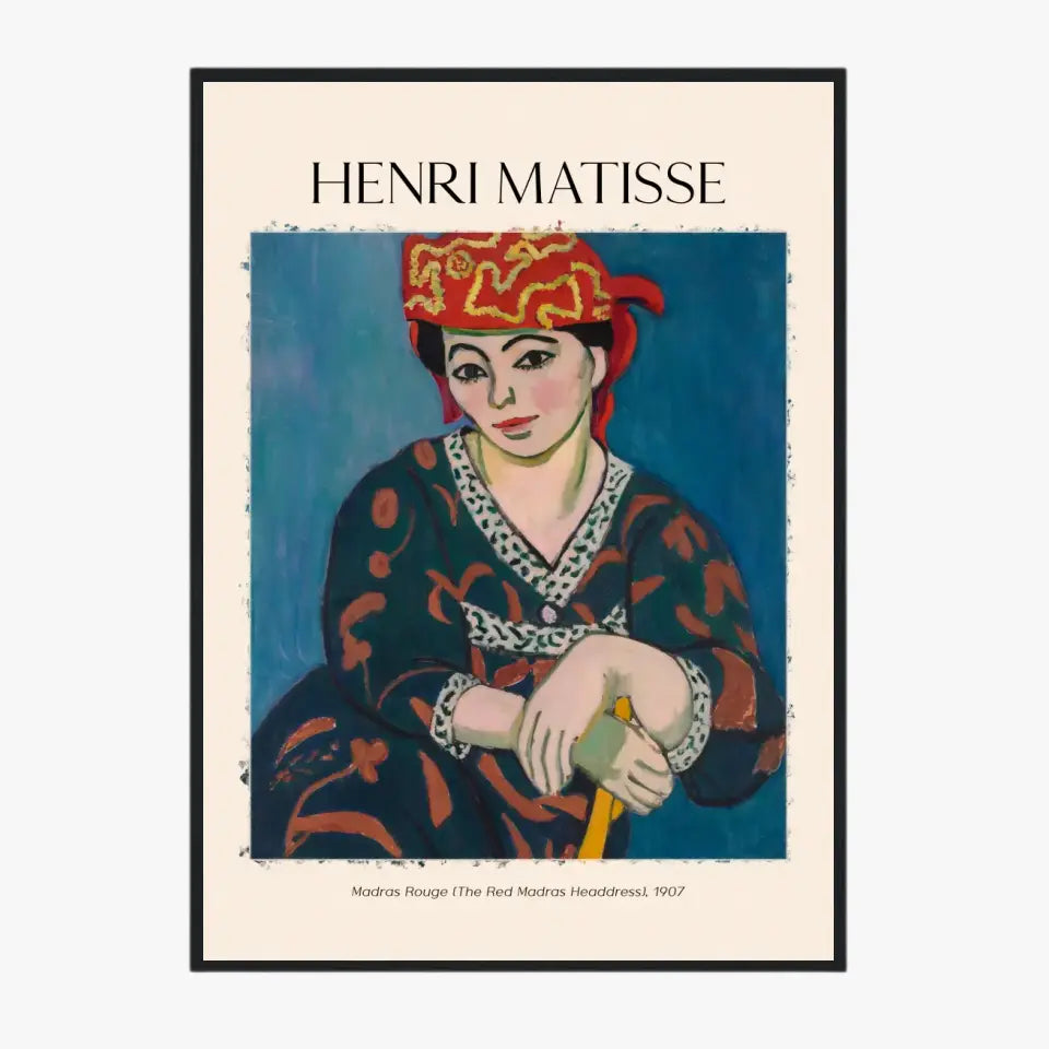 Henri Matisse Madras Rouge
