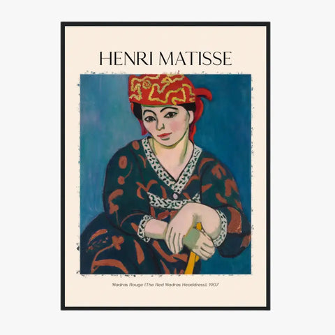 Henri Matisse Madras Rouge