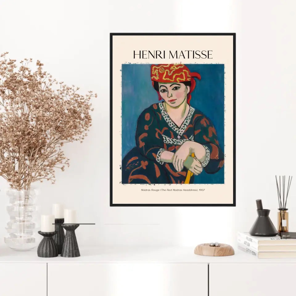 Henri Matisse Madras Rouge